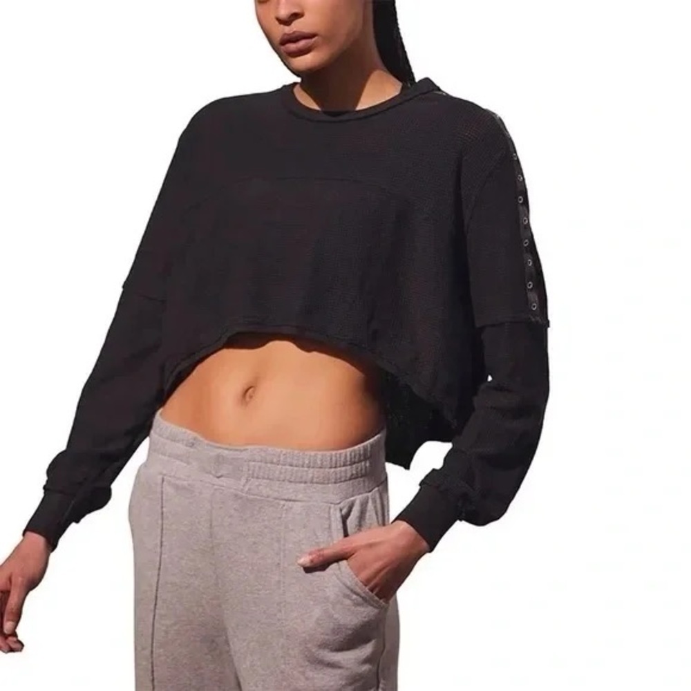 Free People | Dream Workout Layer Black Size XS
